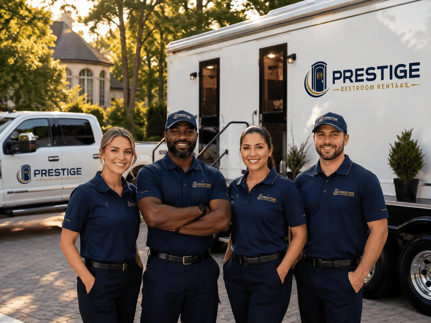 Trusted Luxury Portable Restrooms company in Emington, IL